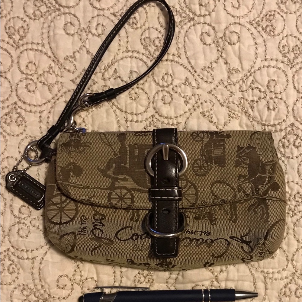 Coach wristlet